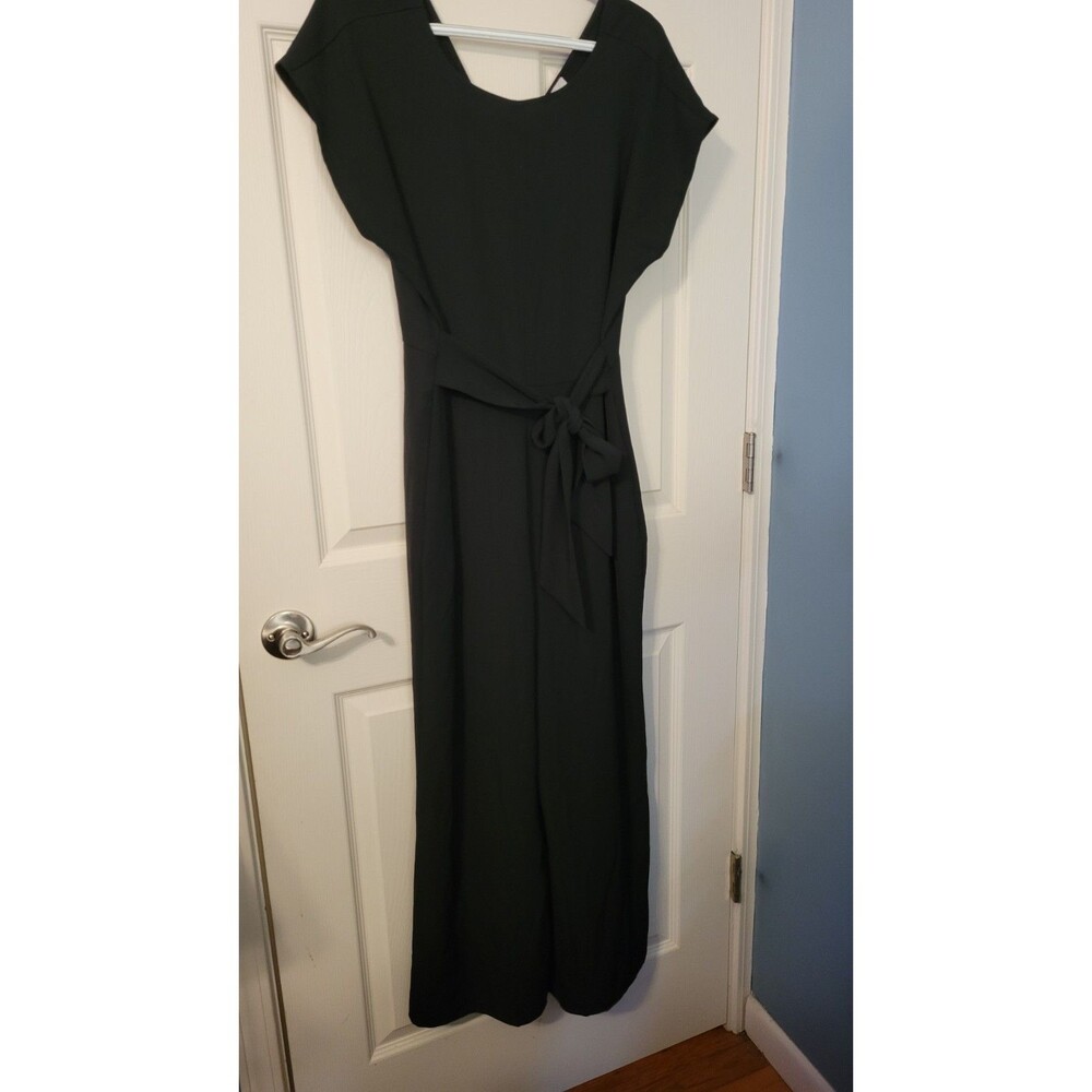 LOFT Cap Sleeve Tie Waist Jumpsuit (Style s/503985)
